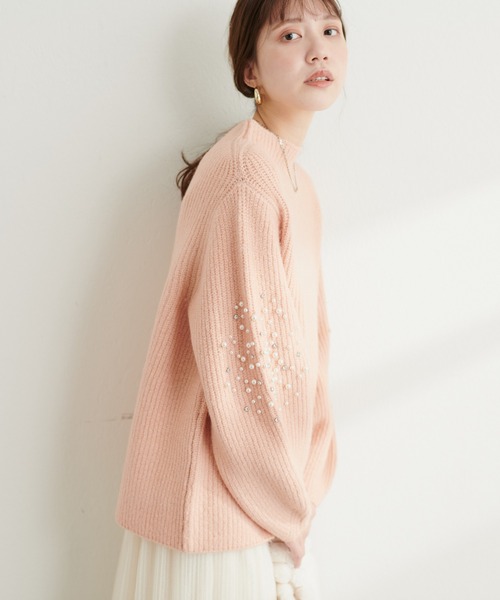 natural couture（ナチュラルクチュール）の「ビジュースリーブ