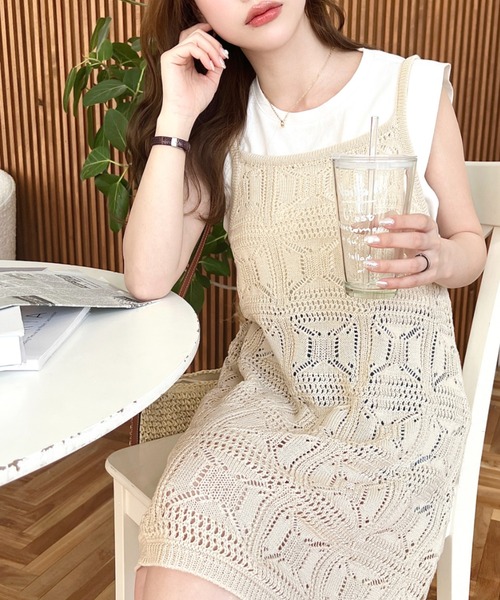 トクコプルミエヴォルチュニックワンピース美品 トクコプルミエヴォル