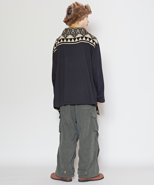 チャイハネ（チャイハネ）の「【チャイハネ】タビーテMEN'S変形トップス（その他トップス・メンズ・ブルー/ベージュ/ブラック・FREE）」の9枚目の写真