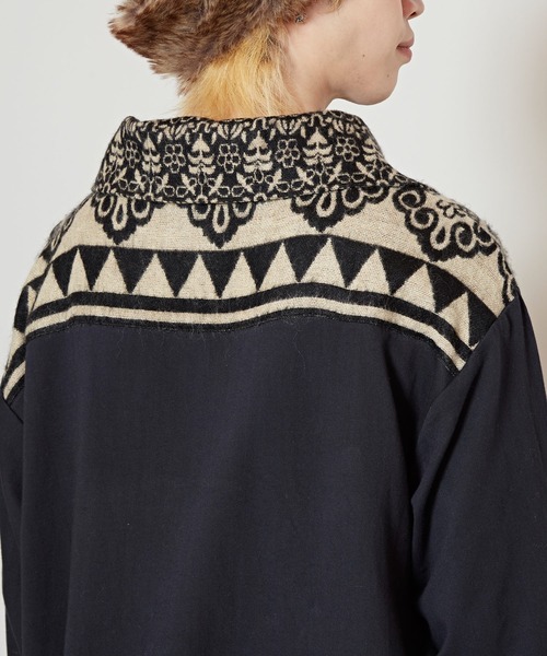 チャイハネ（チャイハネ）の「【チャイハネ】タビーテMEN'S変形トップス（その他トップス・メンズ・ブルー/ベージュ/ブラック・FREE）」の10枚目の写真