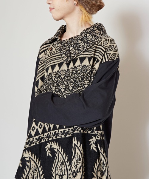 チャイハネ（チャイハネ）の「【チャイハネ】タビーテMEN'S変形トップス（その他トップス・メンズ・ブルー/ベージュ/ブラック・FREE）」の11枚目の写真