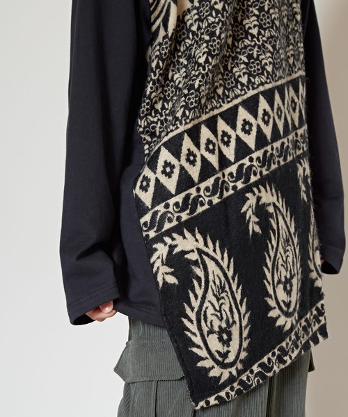 チャイハネ（チャイハネ）の「【チャイハネ】タビーテMEN'S変形トップス（その他トップス・メンズ・ブルー/ベージュ/ブラック・FREE）」の13枚目の写真