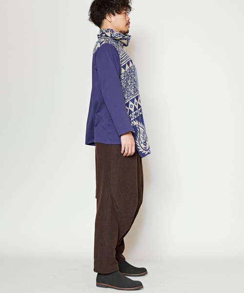 チャイハネ（チャイハネ）の「【チャイハネ】タビーテMEN'S変形トップス（その他トップス・メンズ・ブルー/ベージュ/ブラック・FREE）」の18枚目の写真