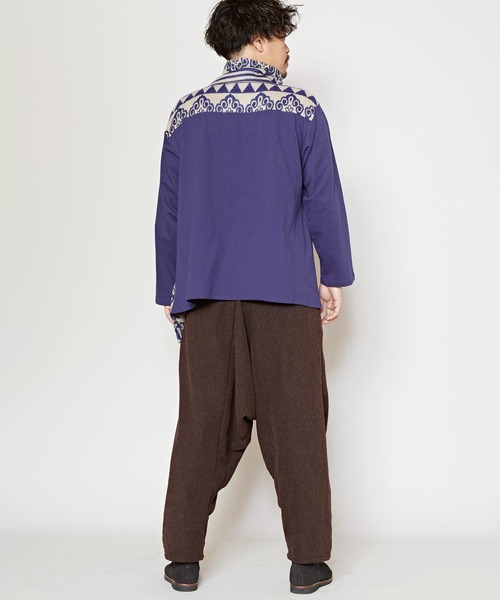 チャイハネ（チャイハネ）の「【チャイハネ】タビーテMEN'S変形トップス（その他トップス・メンズ・ブルー/ベージュ/ブラック・FREE）」の19枚目の写真