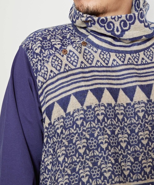 チャイハネ（チャイハネ）の「【チャイハネ】タビーテMEN'S変形トップス（その他トップス・メンズ・ブルー/ベージュ/ブラック・FREE）」の20枚目の写真