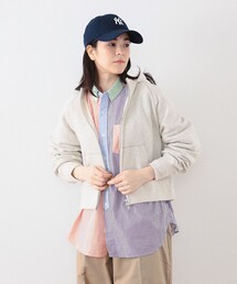 BEAMS BOY / レトロフィット ジップ フーディー