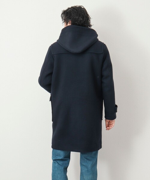NOLLEY'S goodman（ノーリーズグッドマン）の「《ビジカジ対応》Super100 メルトンダッフルコート（ダッフルコート・メンズ・ブラック/ダークネイビー/ベージュ・L/M/S/XL）」の18枚目の写真