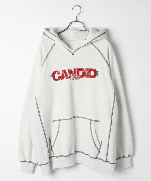 PBLIM（ページボーイリム）の「PBLIM/ホツレロゴフーディー（パーカー・レディース・ブラック/グレー・FREE）」の16枚目の写真