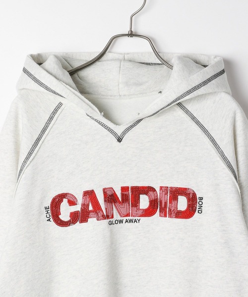 PBLIM（ページボーイリム）の「PBLIM/ホツレロゴフーディー（パーカー・レディース・ブラック/グレー・FREE）」の18枚目の写真