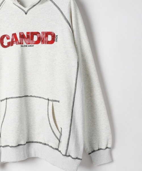 PBLIM（ページボーイリム）の「PBLIM/ホツレロゴフーディー（パーカー・レディース・ブラック/グレー・FREE）」の19枚目の写真