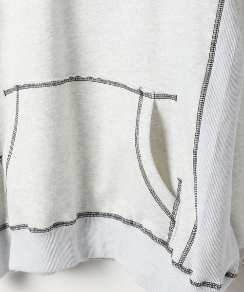 PBLIM（ページボーイリム）の「PBLIM/ホツレロゴフーディー（パーカー・レディース・ブラック/グレー・FREE）」の20枚目の写真