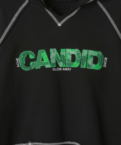 PBLIM（ページボーイリム）の「PBLIM/ホツレロゴフーディー（パーカー・レディース・ブラック/グレー・FREE）」の15枚目の写真