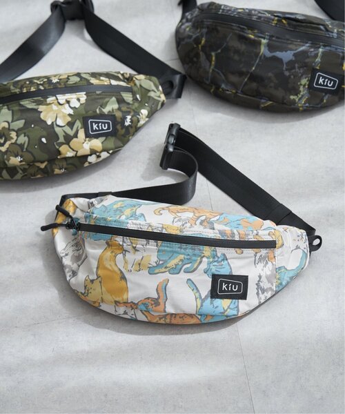 KiU(キウ)の「【WEB限定】KiU ウォータープルーフボディバッグ【撥水/防水】(ショルダーバッグ・メンズ・オリーブ/ブラック/その他3/その他2/その他4/オフホワイト/グリーン系・FREE)」の21枚目の写真