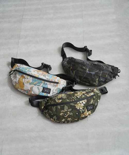 KiU(キウ)の「【WEB限定】KiU ウォータープルーフボディバッグ【撥水/防水】(ショルダーバッグ・メンズ・オリーブ/ブラック/その他3/その他2/その他4/オフホワイト/グリーン系・FREE)」の8枚目の写真