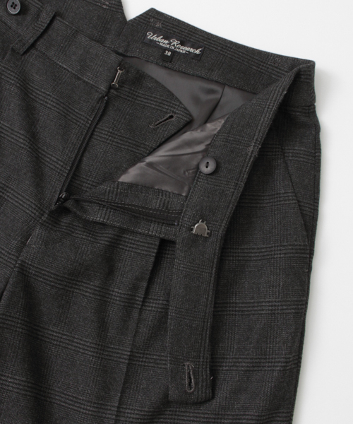 URBAN RESEARCH（アーバンリサーチ）の「UR グレンチェックワイドパンツ（その他パンツ・レディース・ライトグレー/チャコールグレー・36/38）」の14枚目の写真