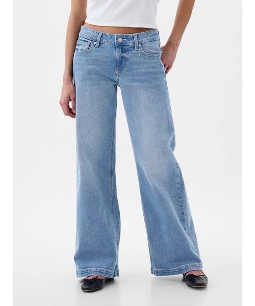 GAP(ギャップ)の「ローライズ ストライドデニム(デニムパンツ・レディース・インディゴブルー・23/24/25/26/27/28/29/30)」の9枚目の写真