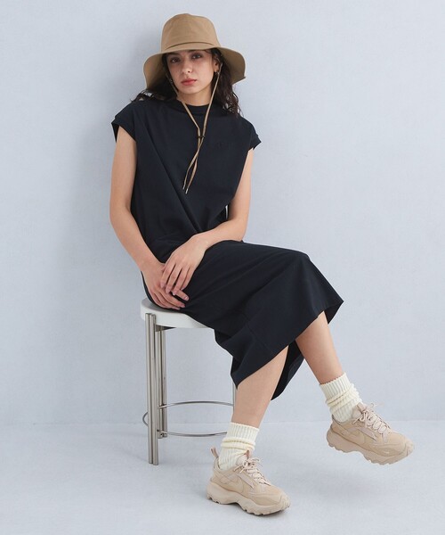 green label relaxing（グリーンレーベルリラクシング）の「ワイドブリム ハット / 帽子 / つば広ハット - UVケア・ハンドウォッシュ -（ハット・レディース・ナチュラル/ブラック/オリーブ/モカ・FREE）」の6枚目の写真