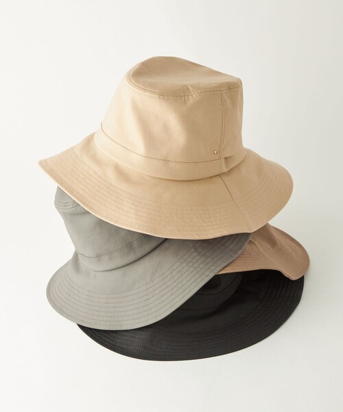 green label relaxing（グリーンレーベルリラクシング）の「ワイドブリム ハット / 帽子 / つば広ハット - UVケア・ハンドウォッシュ -（ハット・レディース・ナチュラル/ブラック/オリーブ/モカ・FREE）」の11枚目の写真
