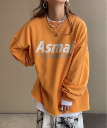 feepur by saya | 【sayaコラボ】 Asmalロゴスウェット(スウェット)