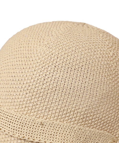 14+(イチヨンプラス)の「remains thermo hat(ハット・レディース・ブルー/アイボリー/ブラック/ベージュ・MEDIUM)」の13枚目の写真