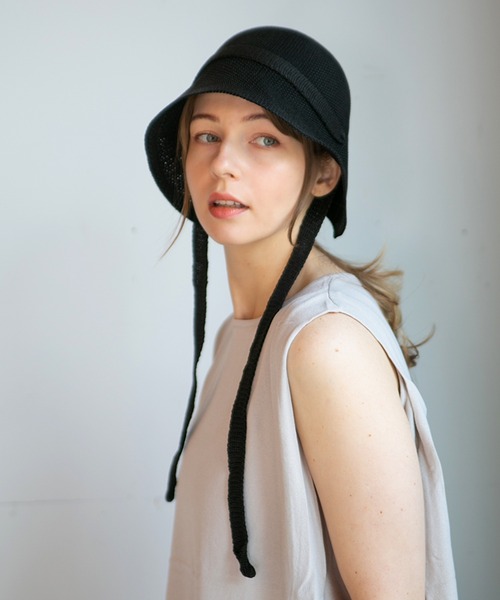 14+(イチヨンプラス)の「remains thermo hat(ハット・レディース・ブルー/アイボリー/ブラック/ベージュ・MEDIUM)」の17枚目の写真