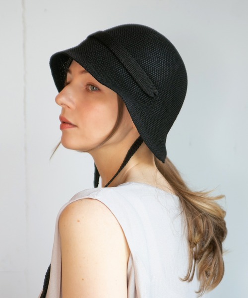 14+(イチヨンプラス)の「remains thermo hat(ハット・レディース・ブルー/アイボリー/ブラック/ベージュ・MEDIUM)」の22枚目の写真