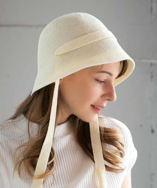 14+(イチヨンプラス)の「remains thermo hat(ハット・レディース・ブルー/アイボリー/ブラック/ベージュ・MEDIUM)」の21枚目の写真