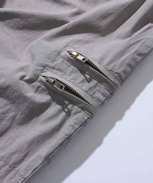WHO'S WHO gallery（フーズフーギャラリー）の「【KOOKY'N/クーキー】BRONXジップパンツ（チノパンツ・メンズ・ライトグレー/チャコールグレー/アイボリー/ブラック/ネイビー・FREE）」の22枚目の写真