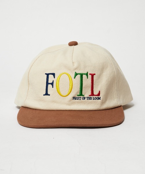 FRUIT OF THE LOOM（フルーツオブザルーム）の「FRUIT OF THE LOOM/フルーツオブザルーム FOTL BBCAP キャップ（キャップ・メンズ・ブラウン/ホワイト/オフホワイト・FREE）」の3枚目の写真
