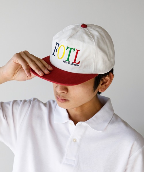 FRUIT OF THE LOOM（フルーツオブザルーム）の「FRUIT OF THE LOOM/フルーツオブザルーム FOTL BBCAP キャップ（キャップ・メンズ・ブラウン/ホワイト/オフホワイト・FREE）」の22枚目の写真