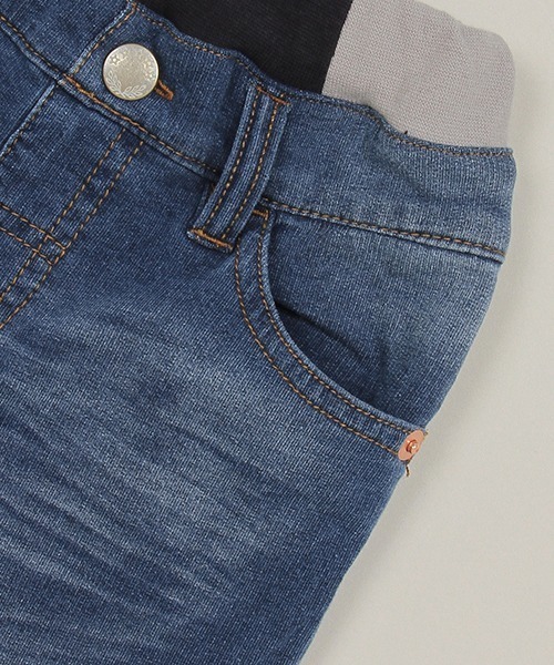 sense of wonder(センスオブワンダー)の「ニットデニムパンツ(デニムパンツ・キッズ・ネイビー・90cm/80cm/120cm/110cm/100cm/130cm)」の4枚目の写真