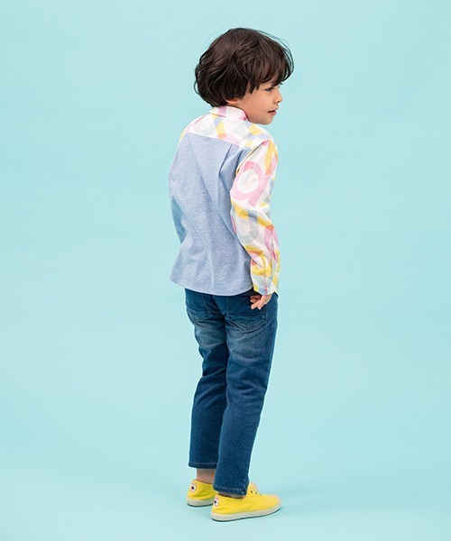 sense of wonder(センスオブワンダー)の「ニットデニムパンツ(デニムパンツ・キッズ・ネイビー・90cm/80cm/120cm/110cm/100cm/130cm)」の14枚目の写真