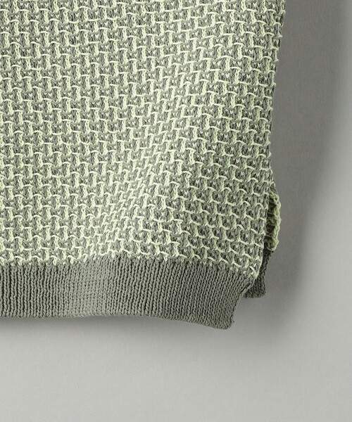 BEAUTY&YOUTH UNITED ARROWS（ビューティーアンドユースユナイテッドアローズ）の「ジャカードノースリーブニット -ウォッシャブル-（ニット/セーター・レディース・ライトグレー/オリーブ/ブラック・FREE）」の21枚目の写真