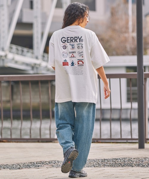 GERRY/ジェリー 別注 アソートデザイン オーバーサイズ 半袖Tシャツ