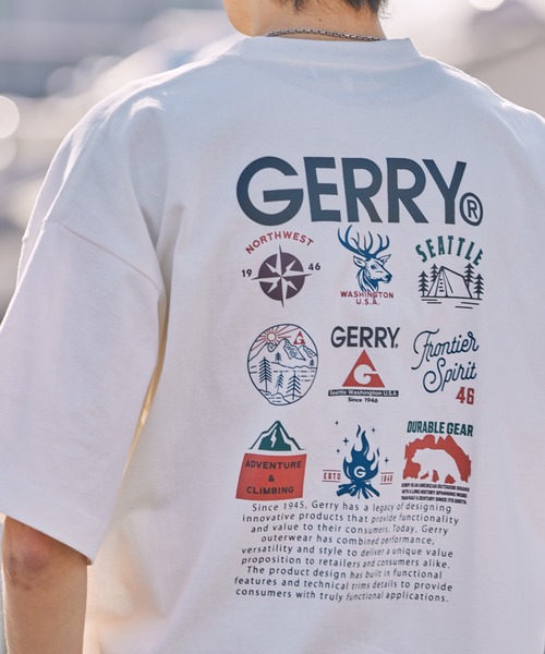 トップス cherryboy407 GERRY/ジェリー 別注 アソートデザイン オーバーサイズ 半袖Tシャツ