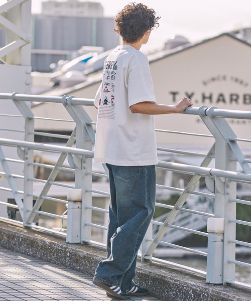 GERRY/ジェリー 別注 アソートデザイン オーバーサイズ 半袖Tシャツ
