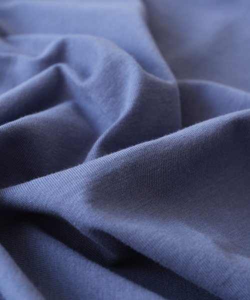 reca（レカ）の「【接触冷感】フレンチスリーブフレアTシャツ（Tシャツ/カットソー・レディース・ブラック/モーブ系/オフホワイト/ブルー系その他/ピンク系その他/チャコールグレー・M）」の18枚目の写真