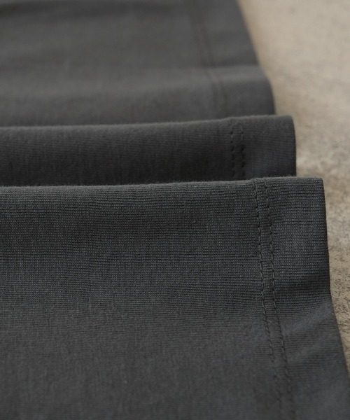 reca（レカ）の「【接触冷感】フレンチスリーブフレアTシャツ（Tシャツ/カットソー・レディース・ブラック/モーブ系/オフホワイト/ブルー系その他/ピンク系その他/チャコールグレー・M）」の22枚目の写真