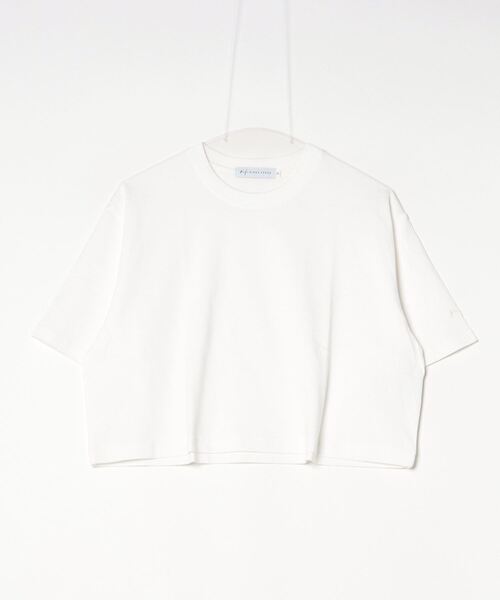 ムラサキスポーツ(ムラサキスポーツ)の「RIKKA FEMME/リッカファム ショートTシャツ 無地 ショート丈 RF24SS20(Tシャツ/カットソー・レディース・ホワイト/ネイビー/ミント・FREE)」の21枚目の写真