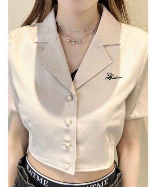 EATME（イートミー）の「クロスチェーンチョーカー（チョーカー・レディース・シルバー・FREE）」の3枚目の写真