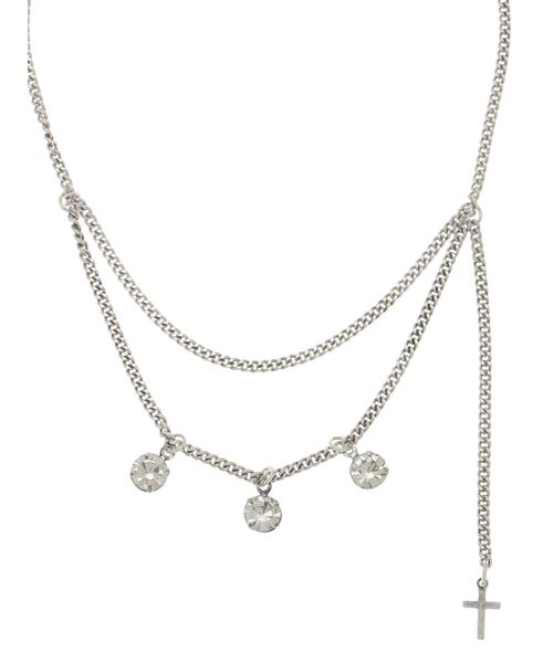 EATME（イートミー）の「クロスチェーンチョーカー（チョーカー・レディース・シルバー・FREE）」の5枚目の写真