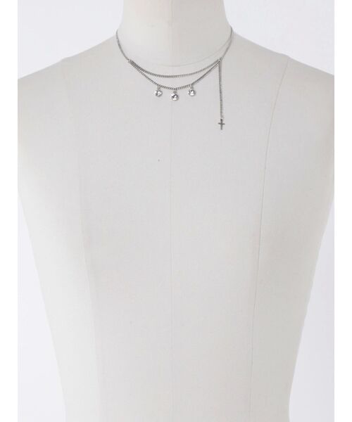 EATME（イートミー）の「クロスチェーンチョーカー（チョーカー・レディース・シルバー・FREE）」の8枚目の写真