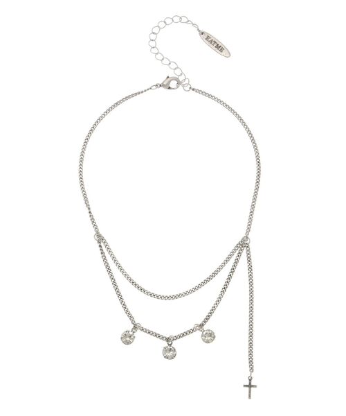 EATME（イートミー）の「クロスチェーンチョーカー（チョーカー・レディース・シルバー・FREE）」の9枚目の写真