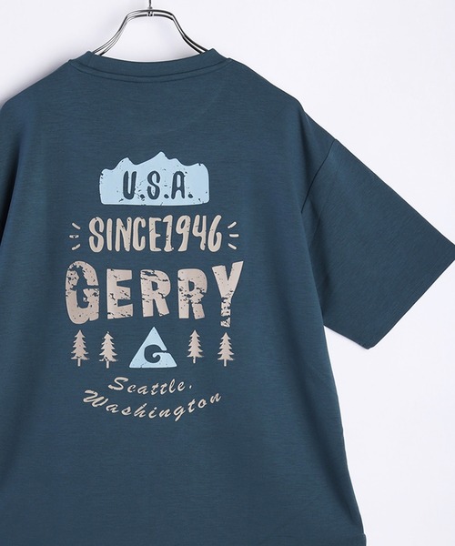 GERRY(ジェリー)の「GERRY 接触冷感とろみポンチ プリント 半袖Tシャツ(Tシャツ/カットソー・メンズ・ライトグレー/ホワイト/ブラック/ブルー/ブラック系その他/ホワイト系その他/ブルー系その他/グリーン系その他/ホワイト系その他2/ホワイト系その他3/ホワイト系その他4/グリーン/チャコールグレー/ライトグレー系/ライトグレー系1/ライトグレー系2/ホワイト系その他5/ブラック系その他3/ブラック系その他4・LL/M/L)」の17枚目の写真