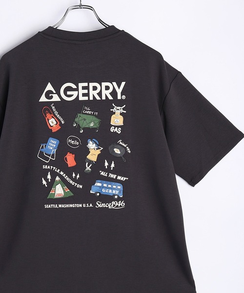 レディース/フリーサイズ【イーブイ】接触冷感プリントTシャツ&ショートパンツ 新品】接触冷感プリントTシャツ＆ショートパンツセット