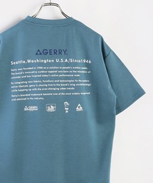 GERRY 接触冷感とろみポンチ プリント 半袖Ｔシャツ
