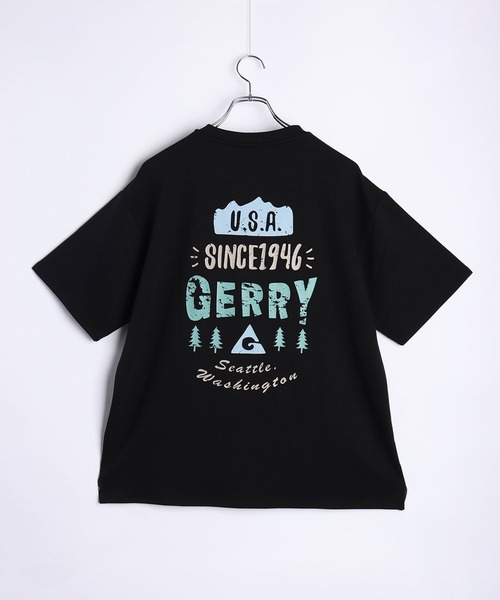 GERRY 接触冷感とろみポンチ プリント 半袖Tシャツ（Tシャツ