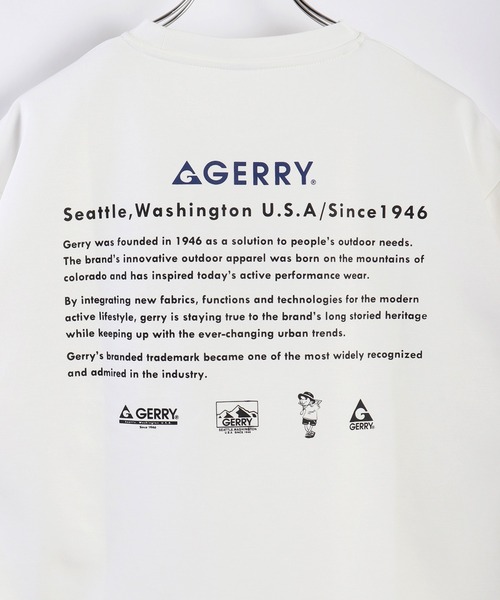 GERRY(ジェリー)の「GERRY 接触冷感とろみポンチ プリント 半袖Tシャツ(Tシャツ/カットソー・メンズ・ライトグレー/ホワイト/ブラック/ブルー/ブラック系その他/ホワイト系その他/ブルー系その他/グリーン系その他/ホワイト系その他2/ホワイト系その他3/ホワイト系その他4/グリーン/チャコールグレー/ライトグレー系/ライトグレー系1/ライトグレー系2/ホワイト系その他5/ブラック系その他3/ブラック系その他4・LL/M/L)」の20枚目の写真