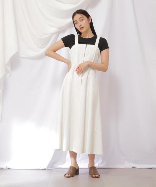 Jean Paul GAULTIER ワンピース　デニム　レースアップ レースアップデニムワンピ＊Z042 | cherie ange