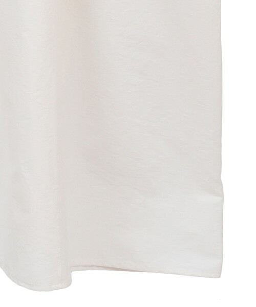 CLANE(クラネ)の「【CLANE/クラネ】CROSSING GATHERE ONEPIECE/クロシングギャザーワンピース(ドレス・レディース・ホワイト/ブラック・0/1)」の8枚目の写真